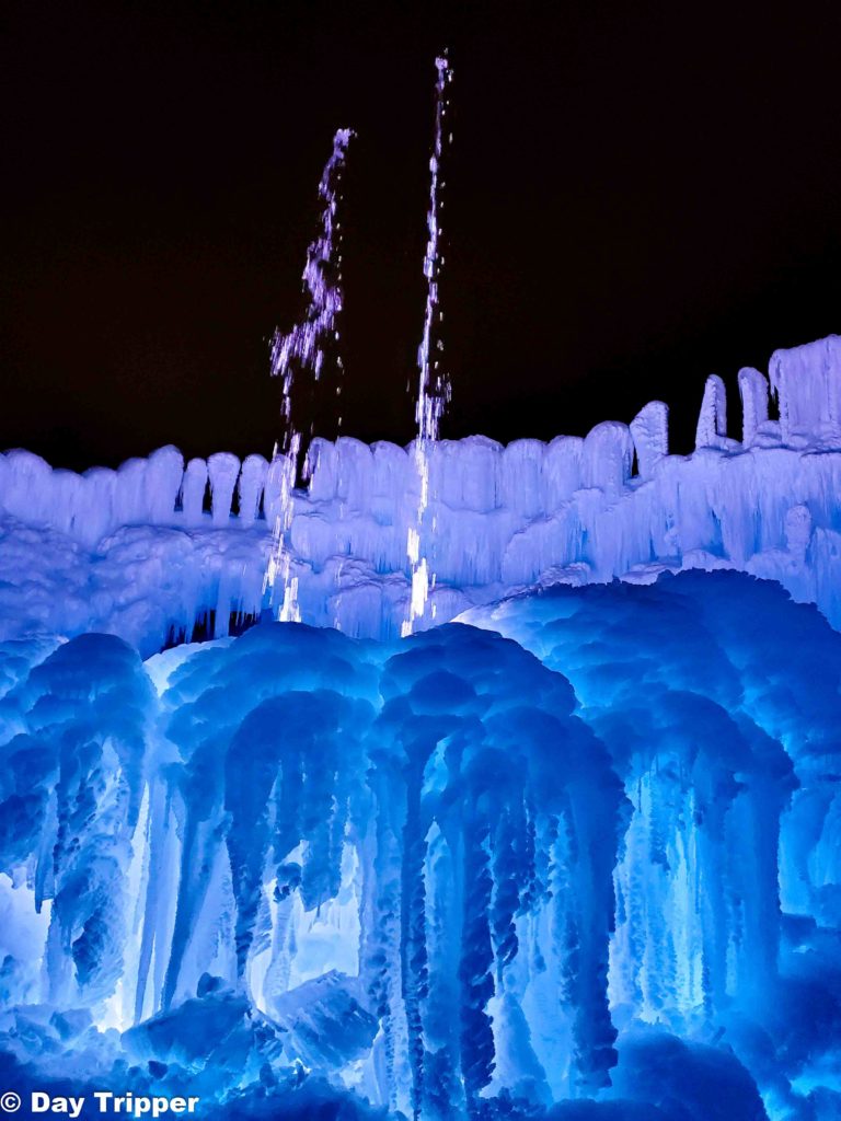Wishing Pond at the Ice Castles