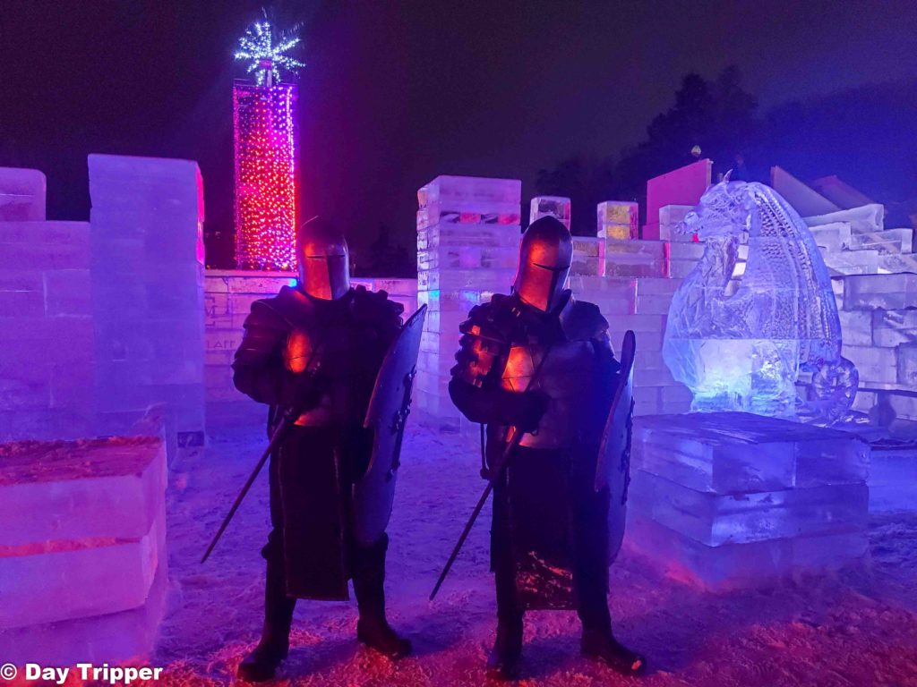 Knights at the Ice Maze