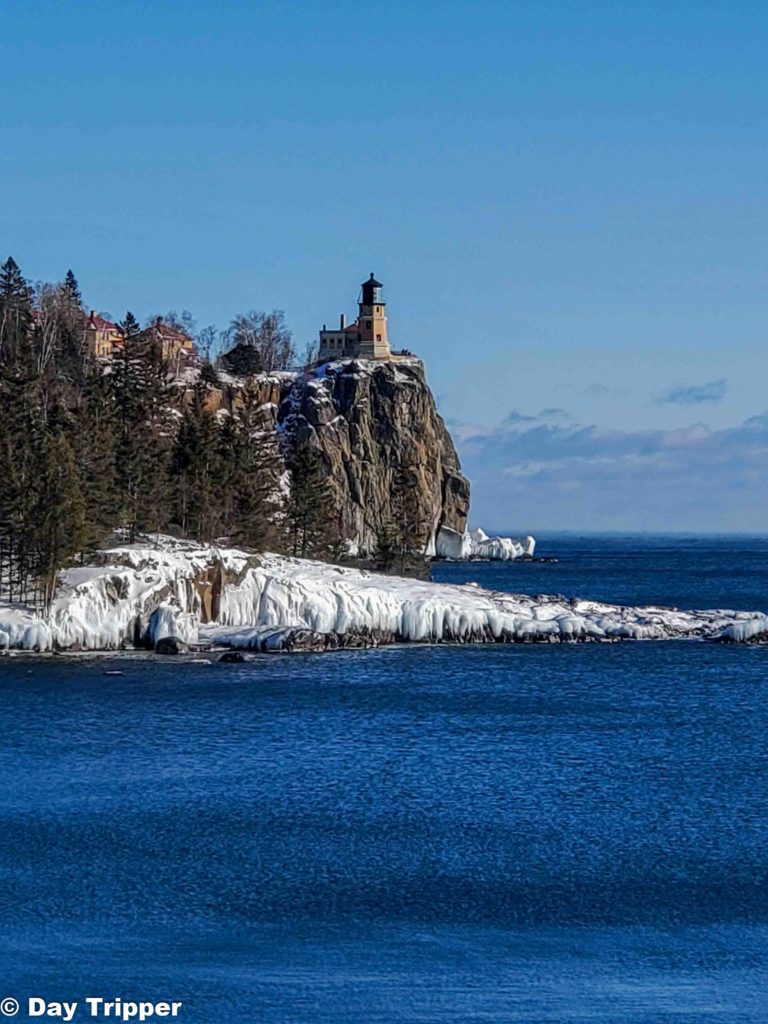 Split Rock Lighthouse in Winter