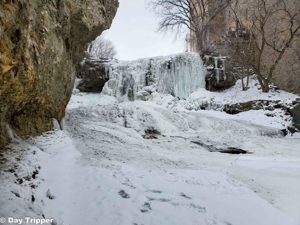 Vermillion Falls Frozen in Hastings MN