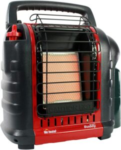 Mr. Heater to heat a tent