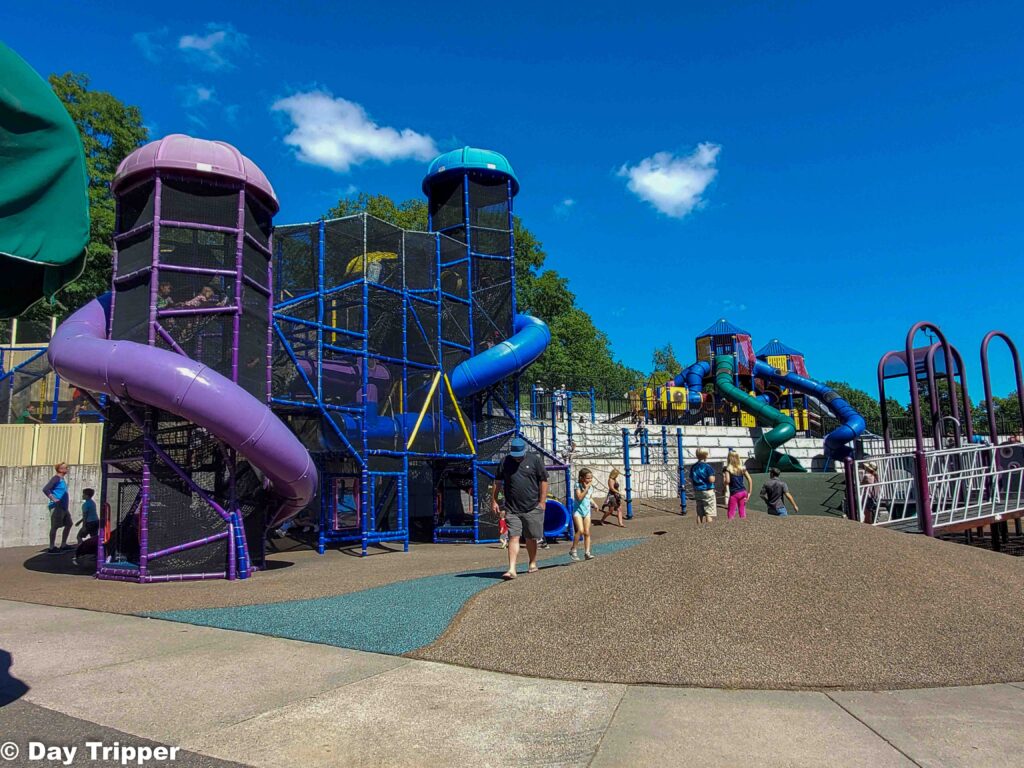 Hyland Park Play Area Chutes and Ladders