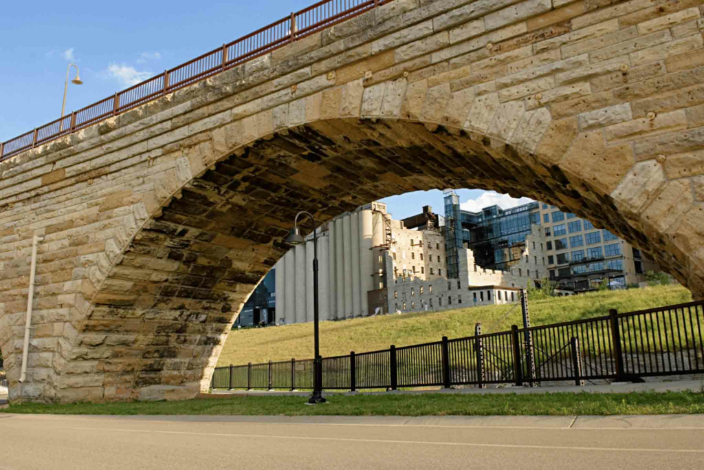 Stone Archway at the Stone Arch Bridge