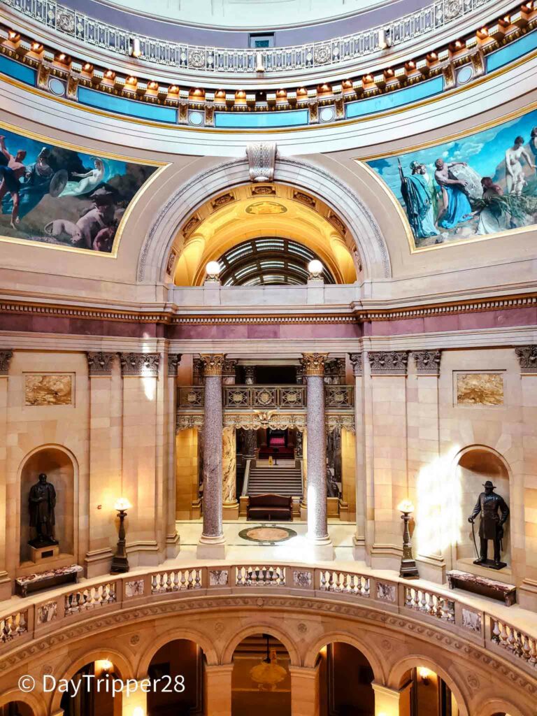 Interior of MN Capitol Rotunda 2nd floor