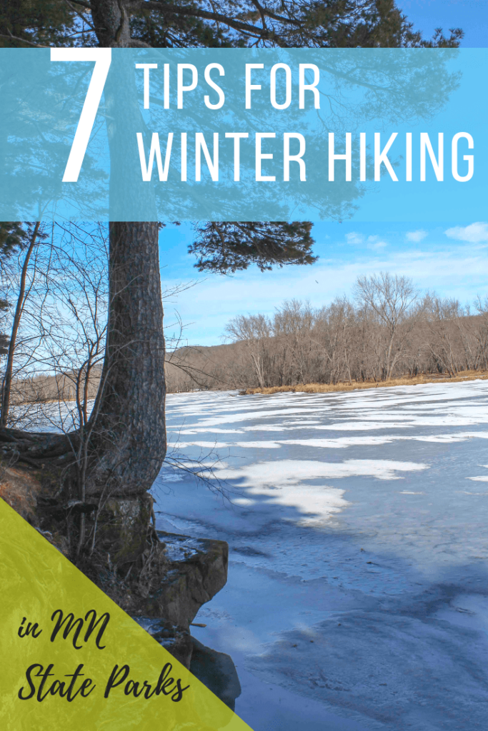 The Best Winter Hiking Tips for exploring MN State Parks. #Winter #Minnesota